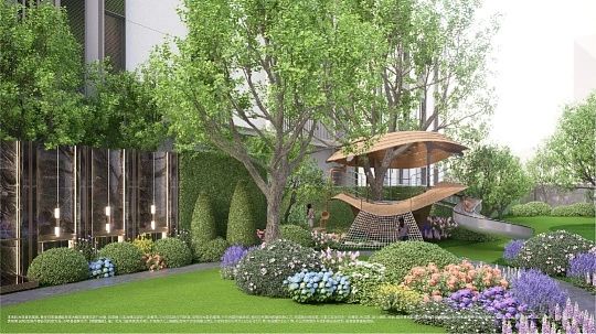 杨浦天玥售楼处发布：改善标杆打造静奢臻品j9九游会俱乐部登录入口百度热搜 @越秀(图2)